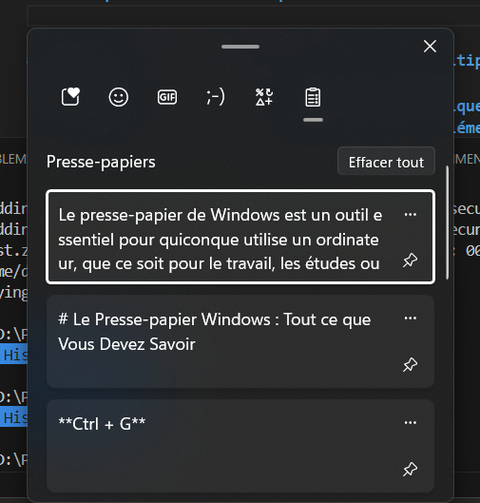 presse papier multiple
