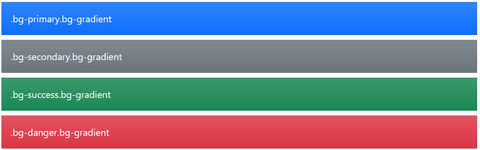 bootstrap bg gradients