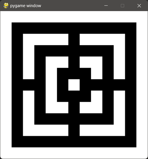 maze noir blanc