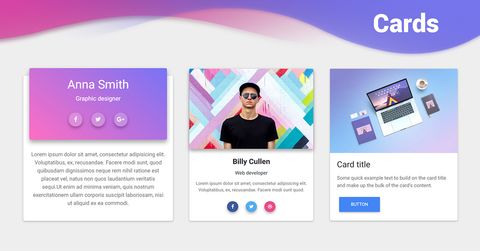 bootstrap card example