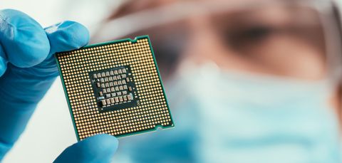 cpu closeup