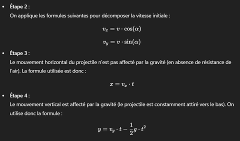 formules