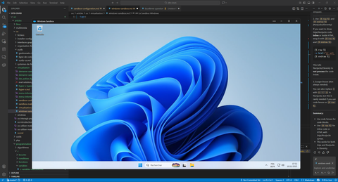 sandbox screenshot