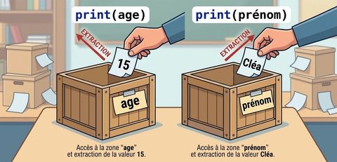 variables utilisation