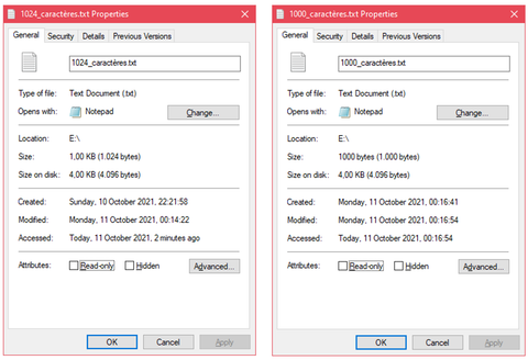 umesure windows properties