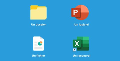 4 types icones windows